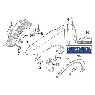 Nissan OE - Front Fender Emblem