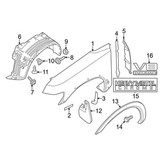Nissan OE - Fender & Components
