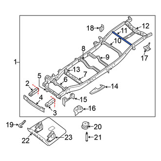 Nissan OE - Frame Crossmember