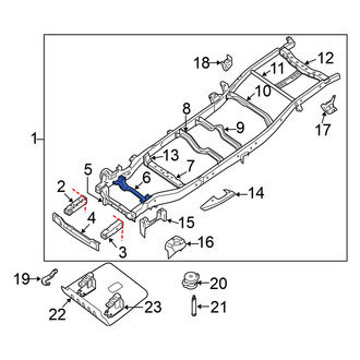 Nissan OE - Frame Crossmember