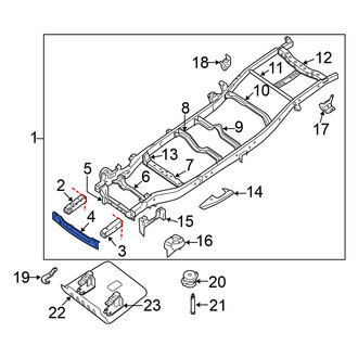 Nissan OE - Front Frame Crossmember