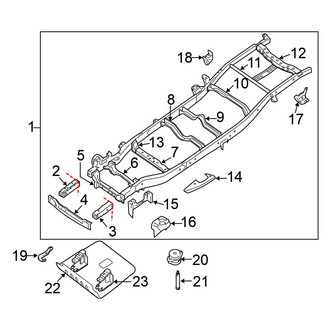 Nissan OE - Frame & Components (Long Wheelbase)