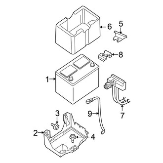 Nissan OE - Electrical - Battery