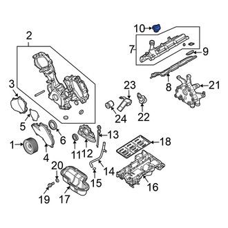 Nissan OE - Engine Oil Filler Cap