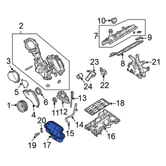 Nissan OE - Lower Engine Oil Pan