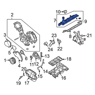 Nissan OE - Left Engine Valve Cover