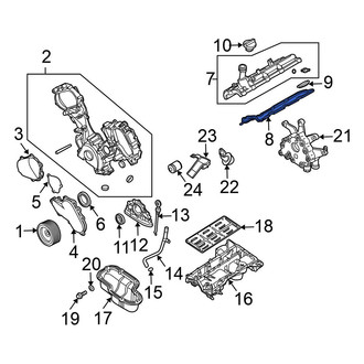 Nissan OE - Engine Valve Cover Gasket