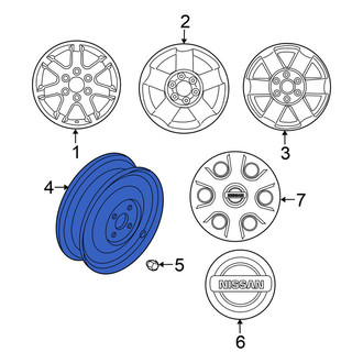 Nissan OE - Wheel