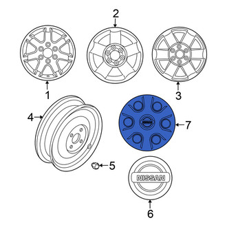 Nissan OE - Wheel Cover
