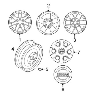 Nissan OE - Wheels