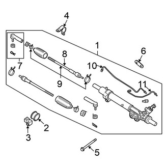 Nissan OE - Steering Gear & Linkage