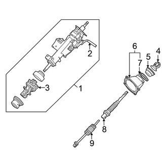 Nissan OE - Steering Column Assembly