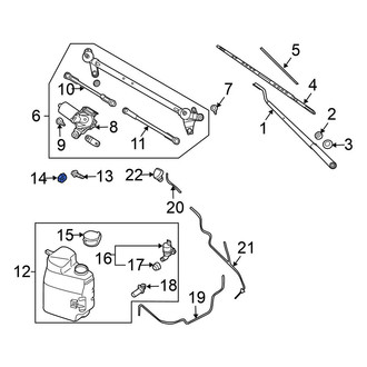 Nissan OE - Fender Liner Nut
