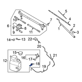 Nissan OE - Washer Fluid Level Sensor