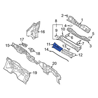 Nissan OE - Right Cowl Cover