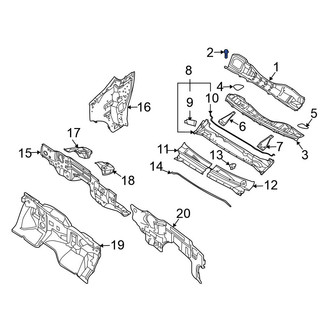 Nissan OE - Console Bolt