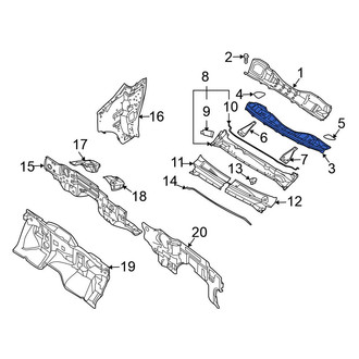 Nissan OE - Cowl Grille Panel
