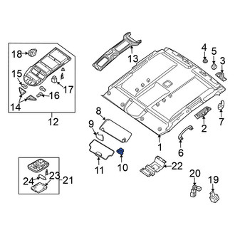 Nissan OE - Sun Visor Holder