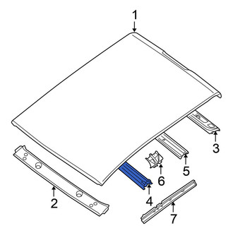 Nissan OE - Front Roof Bow