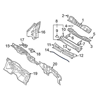Nissan OE - Cowl Cover Seal