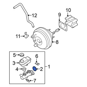 Nissan OE - Brake Master Cylinder O-Ring