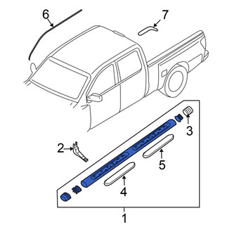 Nissan OE - Running Board