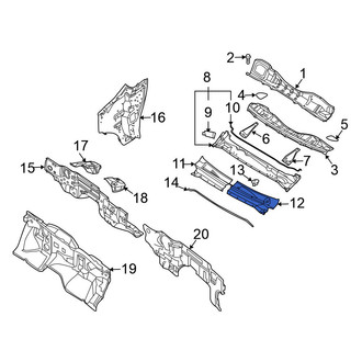 Nissan OE - Front Left Cowl Cover