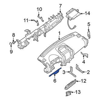 Nissan OE - Instrument Panel Knee Bolster