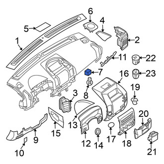 Nissan OE - Front Courtesy Light