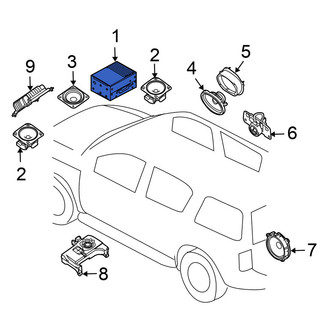 Nissan OE - Radio Control Unit