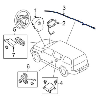 Nissan OE - Left Curtain Air Bag