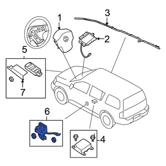 Nissan OE - Center Air Bag Impact Sensor