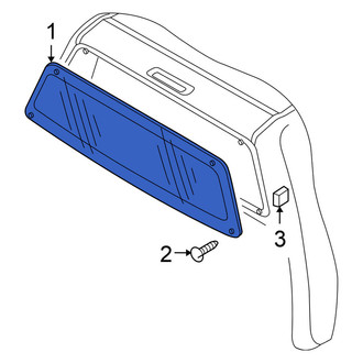 Nissan OE - Rear Back Glass