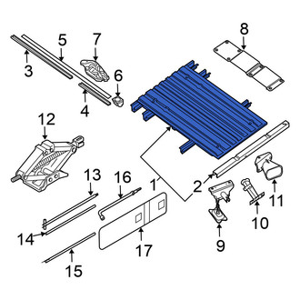 Nissan OE - Rear Truck Bed Floor
