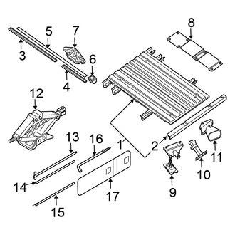 Nissan OE - Pick Up Box - Floor