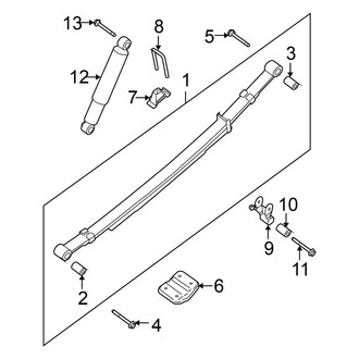Nissan OE - Rear Suspension - Suspension Components