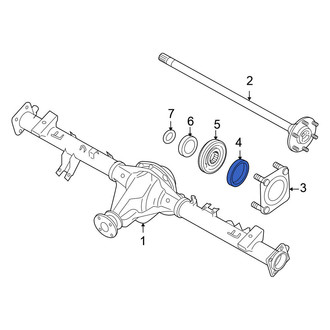 Nissan OE - Front Drive Axle Shaft Seal