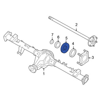 Nissan OE - Rear Drive Axle Shaft Bearing