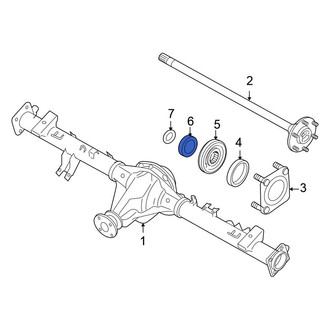 Nissan OE - Drive Axle Shaft Bearing Spacer