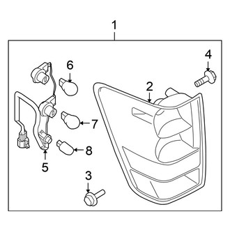 Nissan OE - Rear Lamps - Combination Lamps