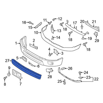 Nissan OE - Front Lower Grille