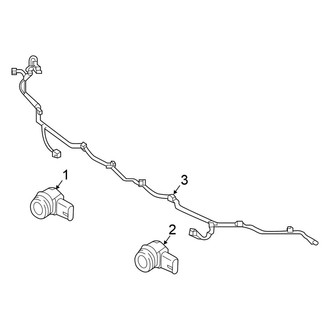 Nissan OE - Front Bumper - Electrical Components