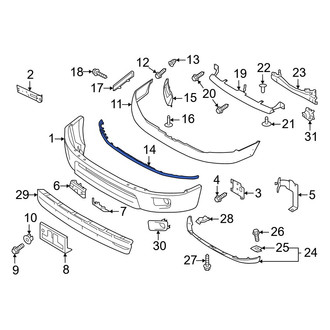 Nissan OE - Bumper Seal