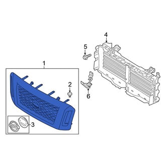 Nissan OE - Front Lower Grille