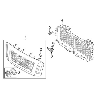 Nissan OE - Grille & Components