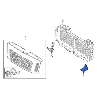 Nissan OE - Radiator Shutter Bracket