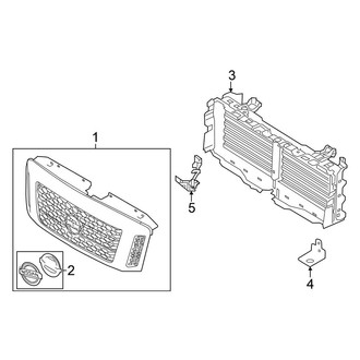 Nissan OE - Grille & Components