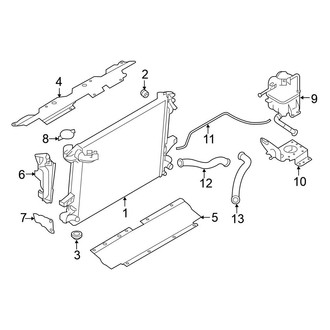 Nissan OE - Cooling - Radiator & Components (5.0L)