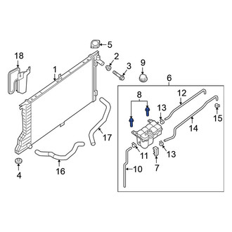 Nissan OE - Fender Liner Bolt