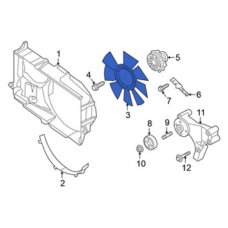 Nissan OE - Engine Cooling Fan Clutch Blade